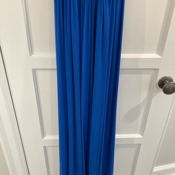 BCBG Maxazria Blue Evening Gown Sz 2 - Picture 3 of 7